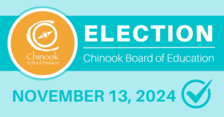 Chinook board election poster